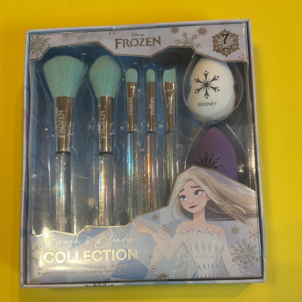 Disney Frozen Blue and White Brush Collection